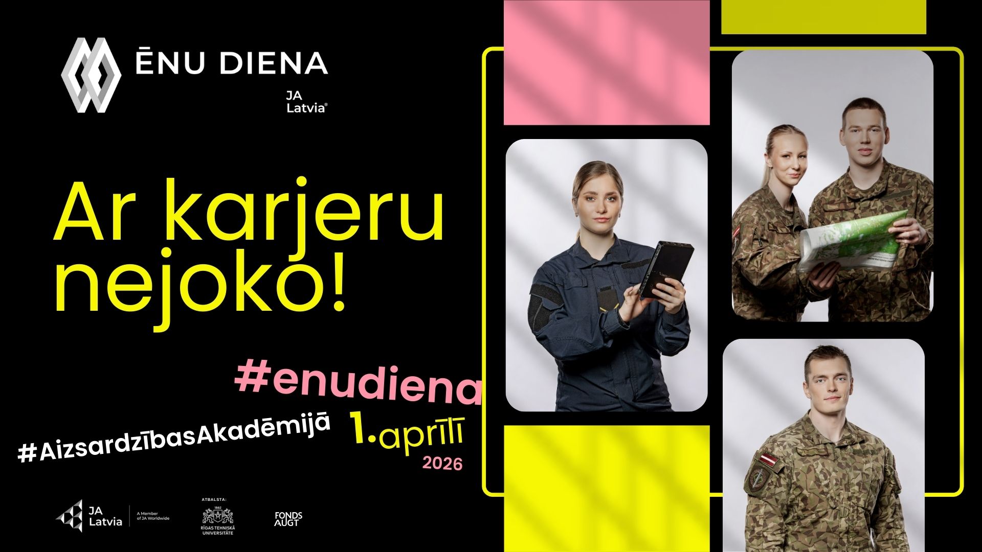 Career Is Not a Joke – Apply for Job Shadow Day at the National Defence Academy of Latvia