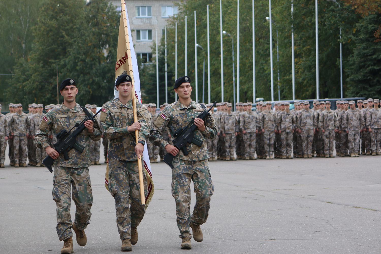 Bilde no Latvijas Nacionālās aizsardzības akadēmijas izvades.
