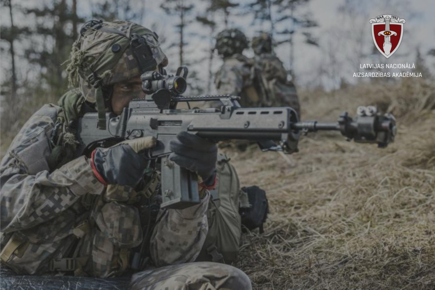 Latvijas Nacionālas aizsardzības akadēmijas kadetiem uzsākas Kājnieku nodaļas komandiera kurss