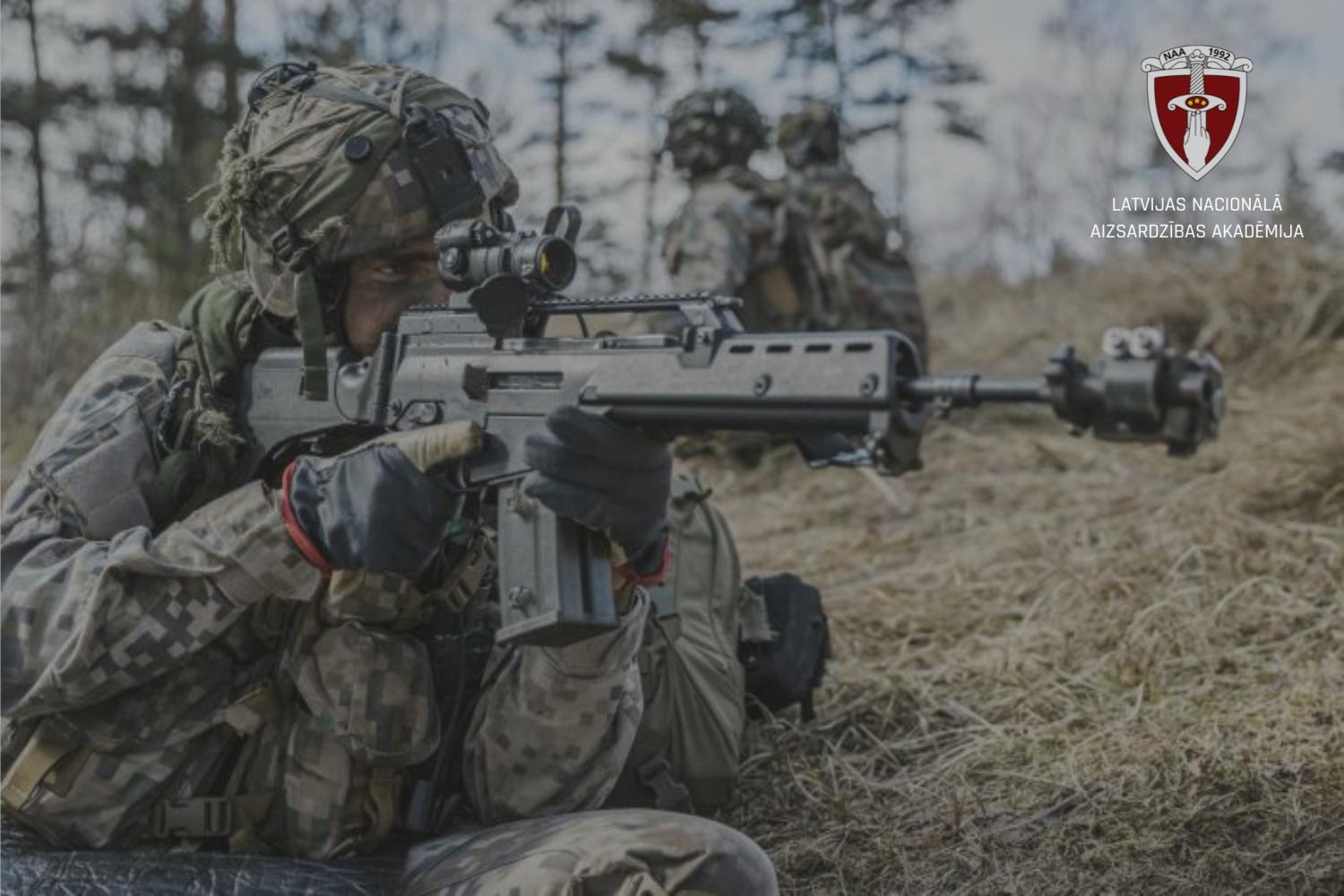 Latvijas Nacionālas aizsardzības akadēmijas kadetiem uzsākas Kājnieku nodaļas komandiera kurss
