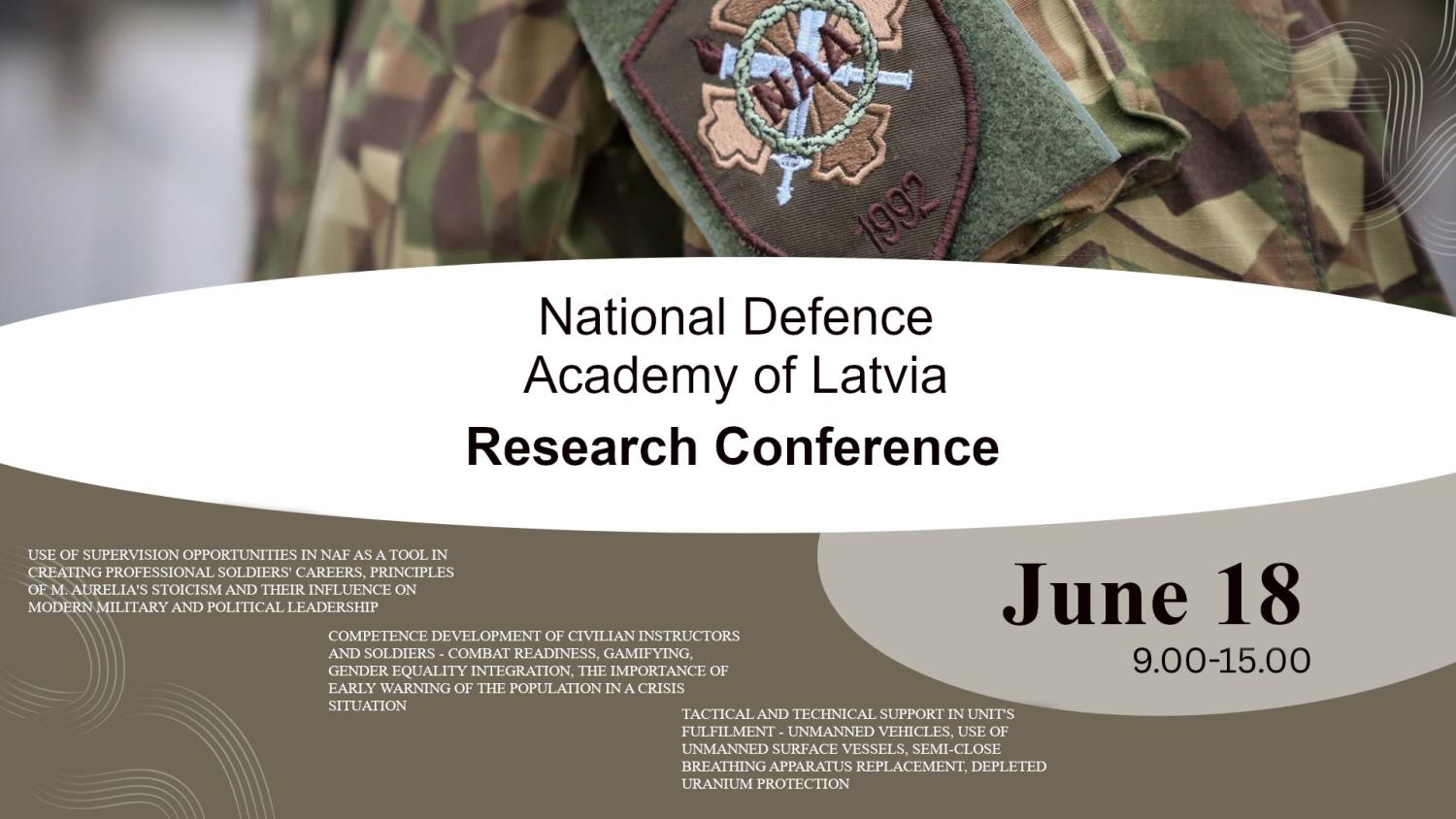 National Defence Academy of Latvia Research Conference 2025
