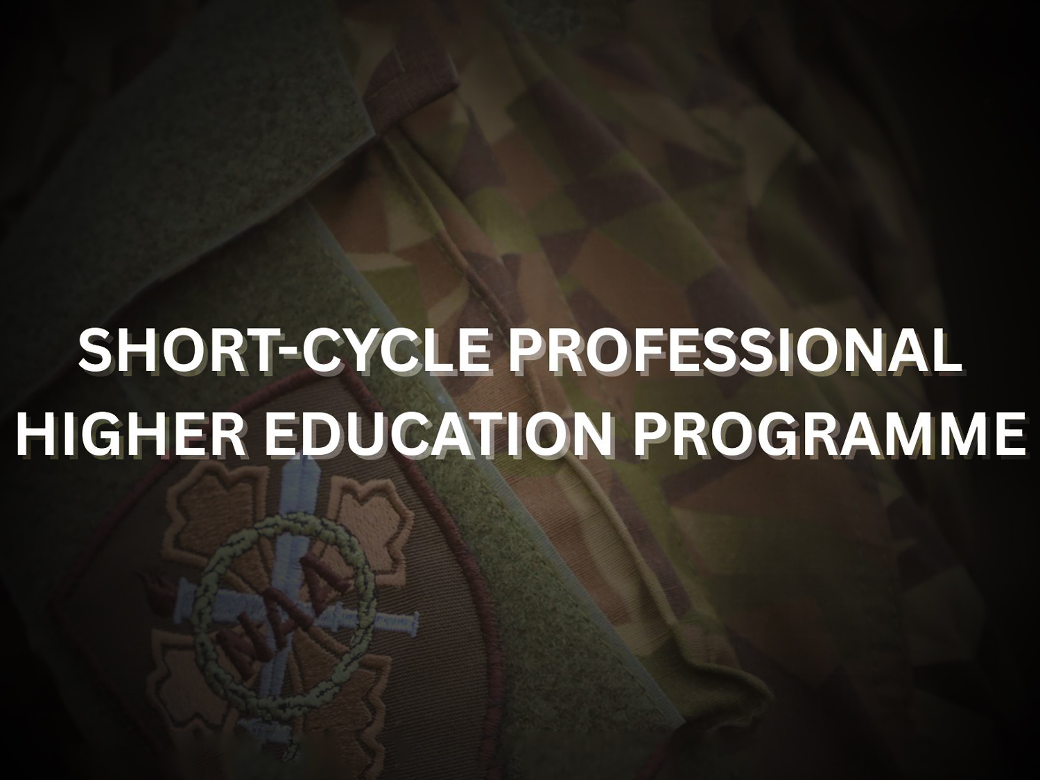 Study programme Practical military management