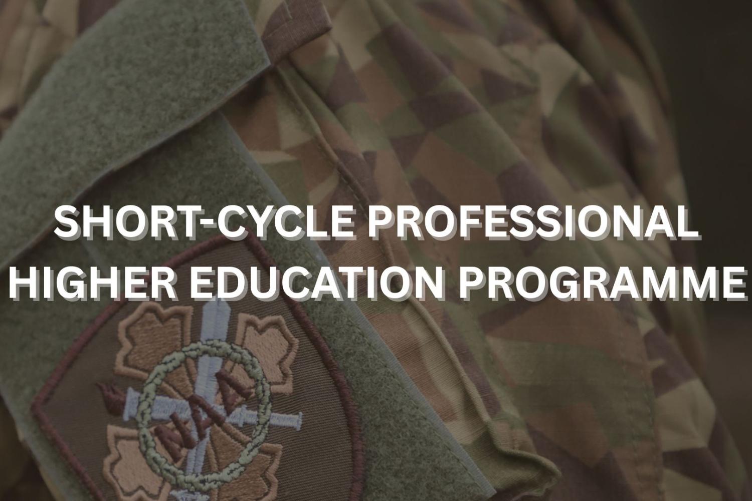 Study programme "Practical Military Management"