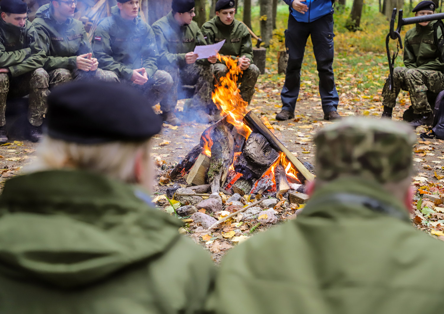 Skrundas kaujas vietas apmeklējums
