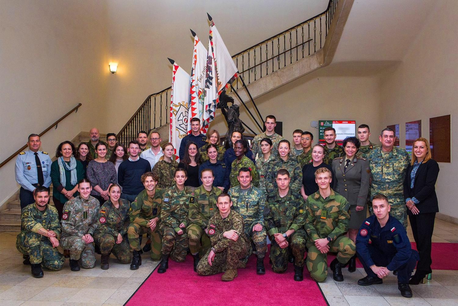 Latvijas Nacionālas aizsardzības akadēmijas Erasmus+ programmas kopbilde