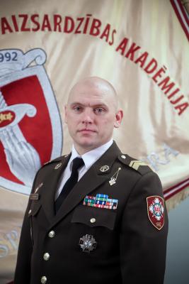 Štāba virsseržants Jānis Timenieks